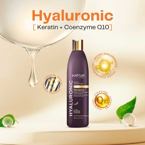 Acondicionador Acido Hialuronic Q10 X 355Ml - Imagen 2