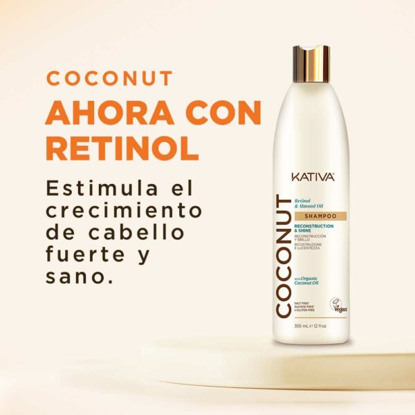 Shampoo Coconut X355Ml - Imagen 2