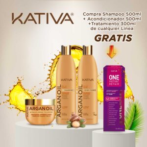 Shampoo+Trat+ Aco GRATIS Termoprotector