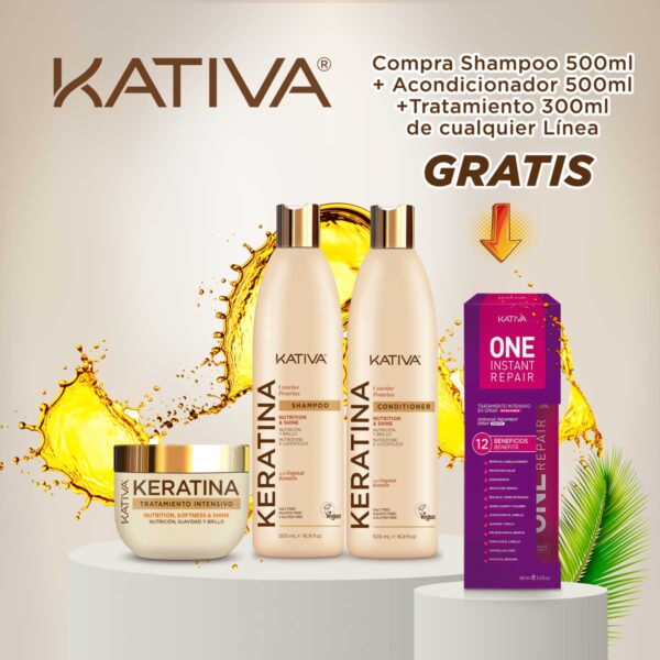 Shampoo+Trat+ Aco GRATIS Termoprotector - Imagen 3