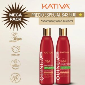 Super combo shampoo Quinua x 355ml + Acondicionador Quinua x 355ml