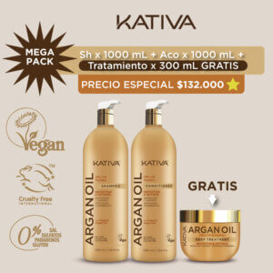 Shampoo+Aco Argan x 1.000 GRATIS Tratamiento