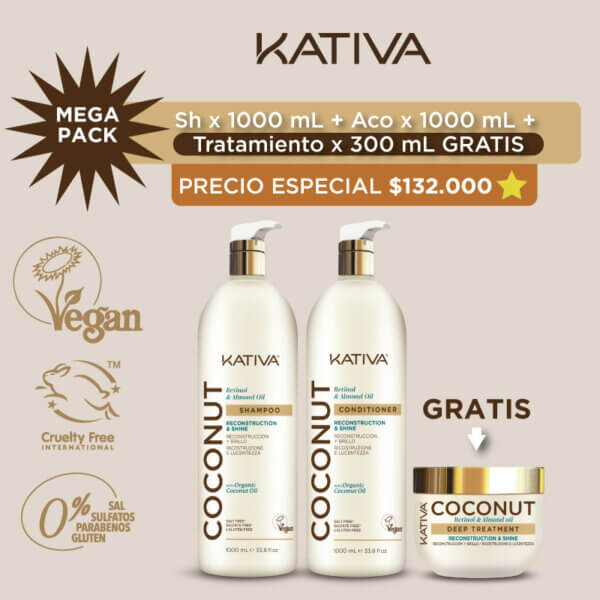 Shampoo+Aco x 1.000 GRATIS Tratamiento